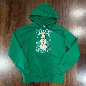 Elf OMG Santa Hoody